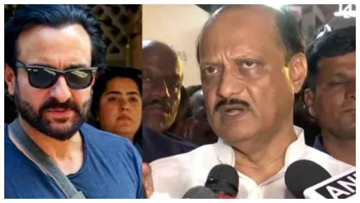 Saif Ali Khan पर हुए हमले पर क्या बोले Ajit Pawar? रेस्टोरेंट में काम करता था आरोपी