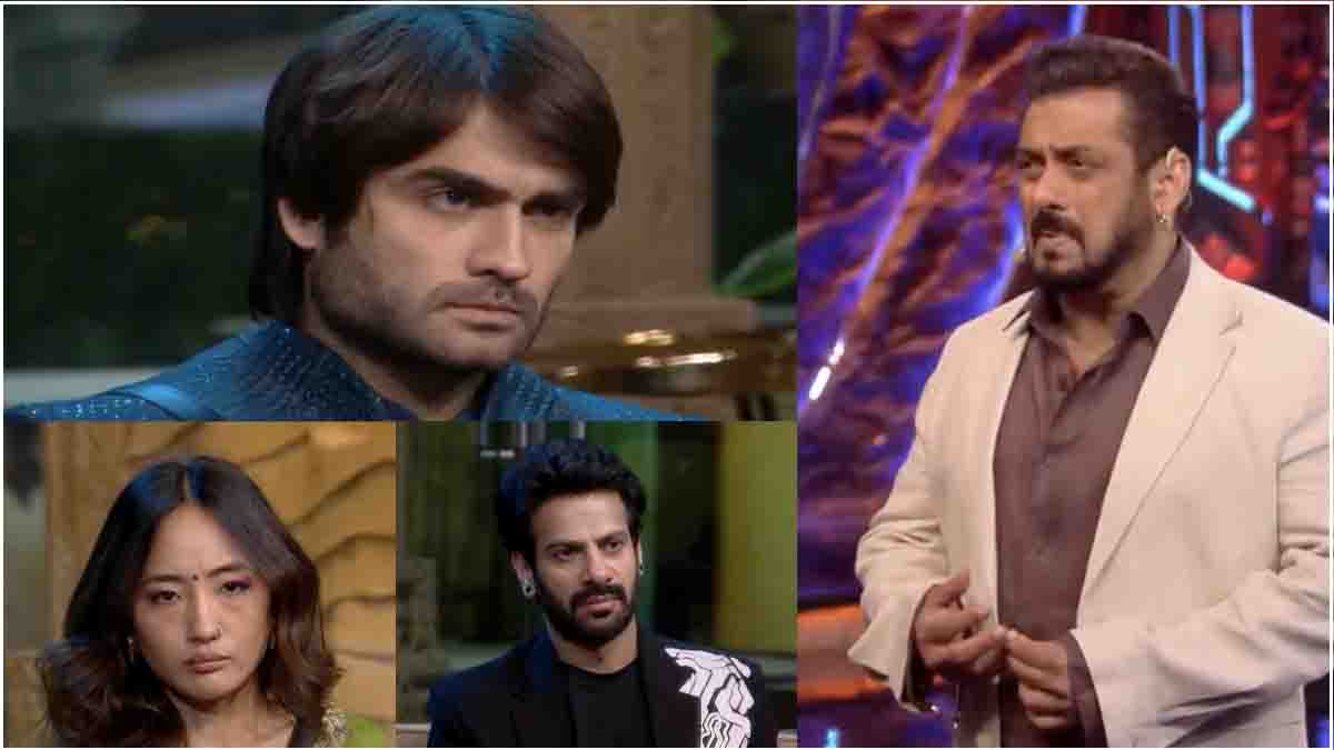 bigg boss 18 salman khan angry on vivian dsena karanveer mehra chum darang weekend ka vaar