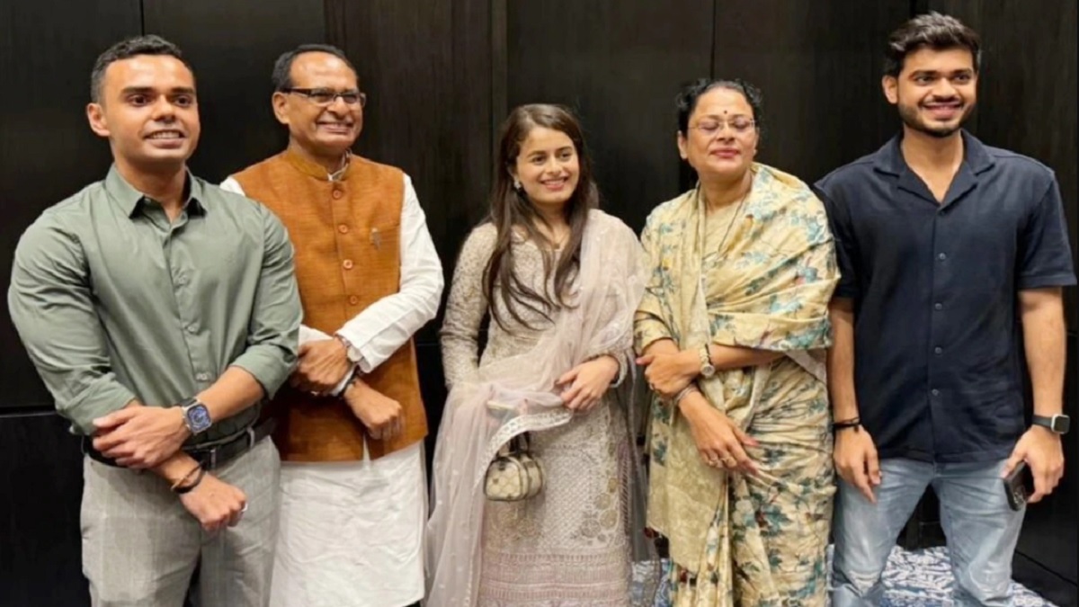 BJP Minister Shivraj Chauhan Family