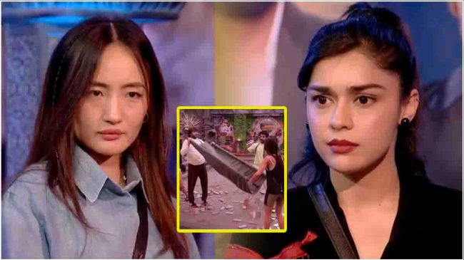 bigg boss 18 eisha singh expose on comment chum darang periods ticket to finale task bigg boss 18 eisha singh expose on comment chum darang periods ticket to finale task