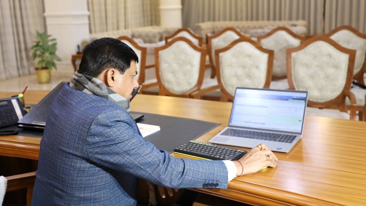 CM Mohan Yadav Launched E-Office System