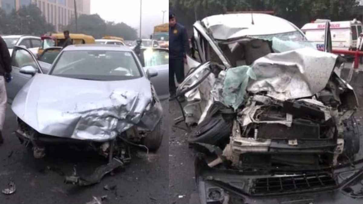 Delhi Car Accident