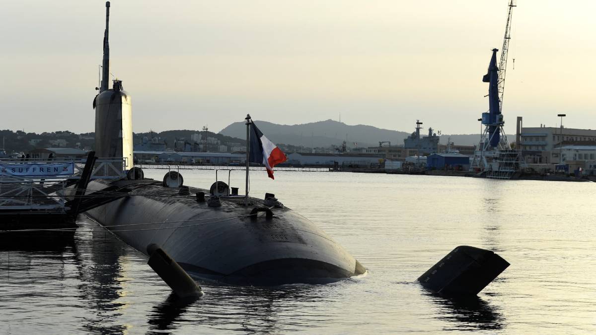 France Nuclear Power Submarine news