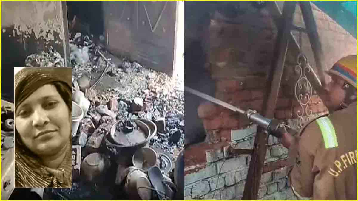 मां-3 बच्चों के जिंदा जलने की आंखोंदेखी सुनाते हुए शख्स के आंसू छलके, जानें गाजियाबाद में कैसे हुआ अग्निकांड?