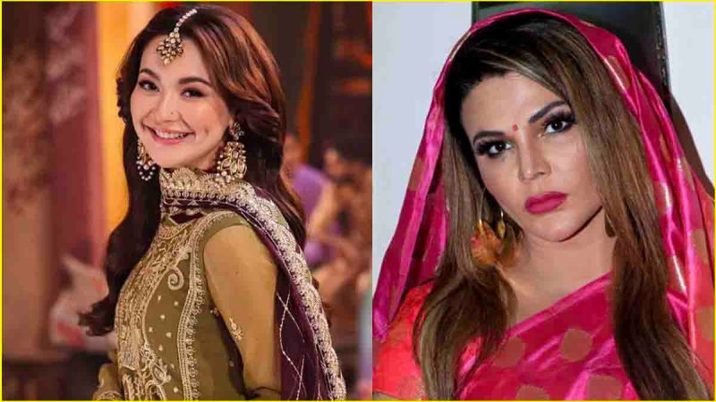 Hania Aamir, Rakhi Sawant