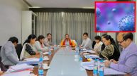 Health Minister Meeting Regarding HMPV Virus