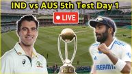 IND vs AUS 5th Test Day 1