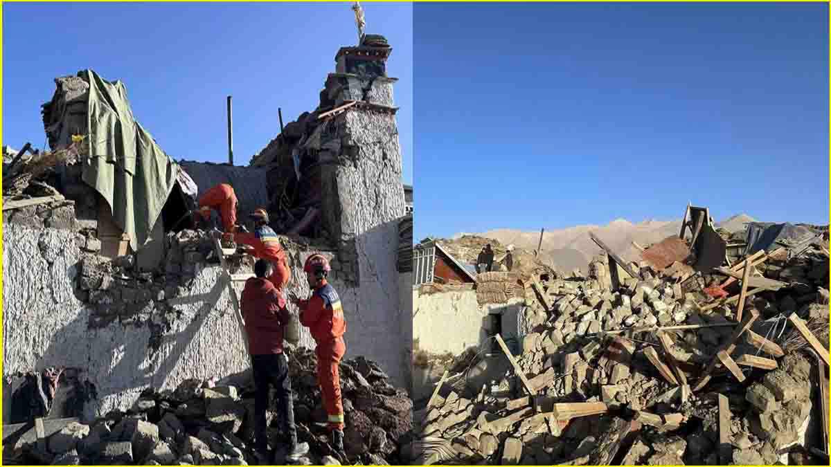 Earthquake Jolts in Tibet