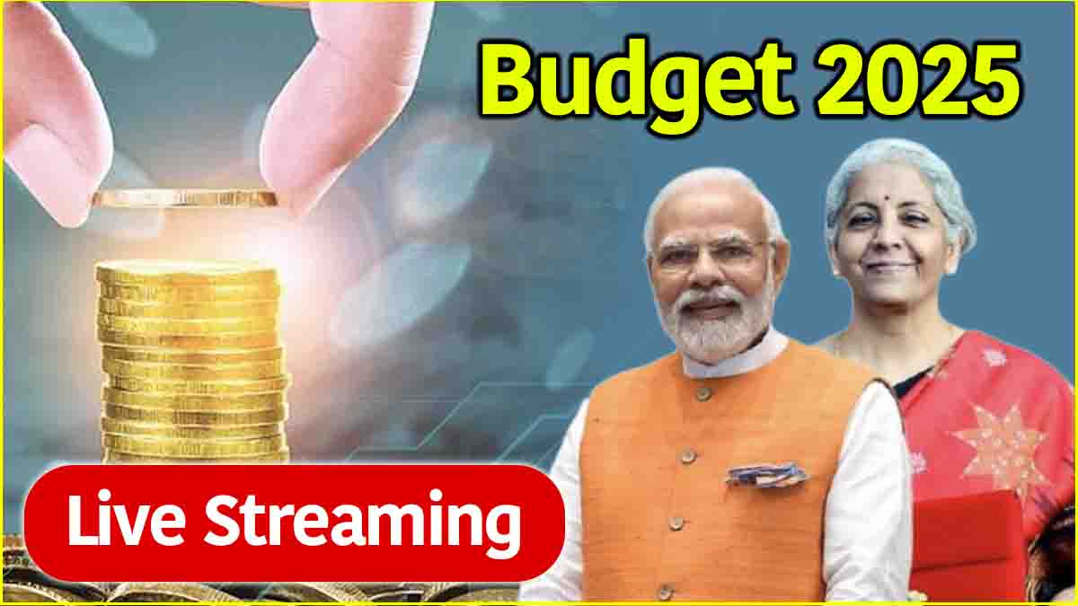 Union Budget 2025 Live Streaming