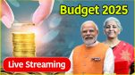 Union Budget 2025 Live Streaming