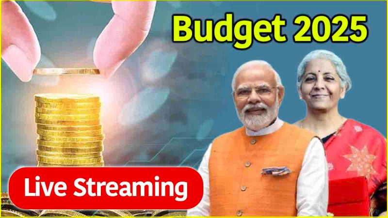 Union Budget 2025 Live Streaming