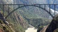 India Chenab Rail Bridge