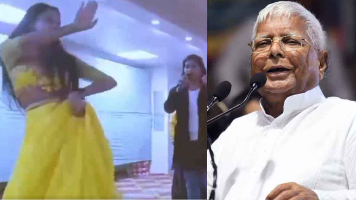 Lalu Yadav की पार्टी ने नचाईं 4 बार डांसर्स, RJD की बैठक का वायरल हुआ वीडियो