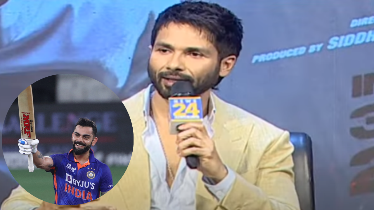 Shahid Kapoor on Virat Kohli Biopic