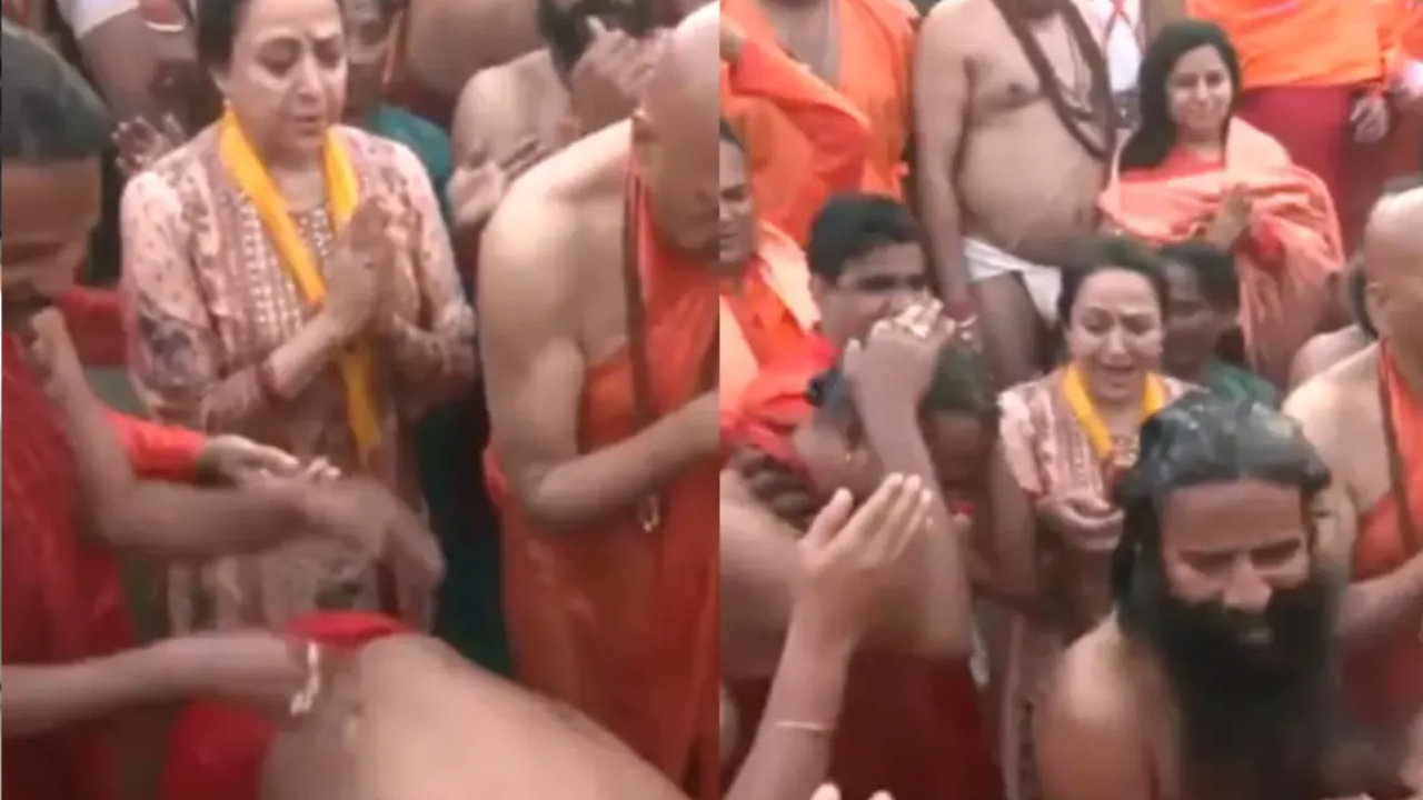 Baba Ramdev in Mahakumbh