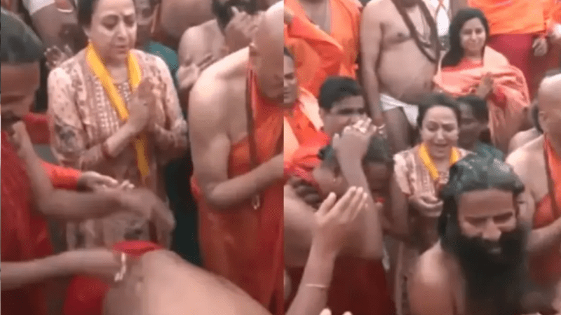 Baba Ramdev in Mahakumbh