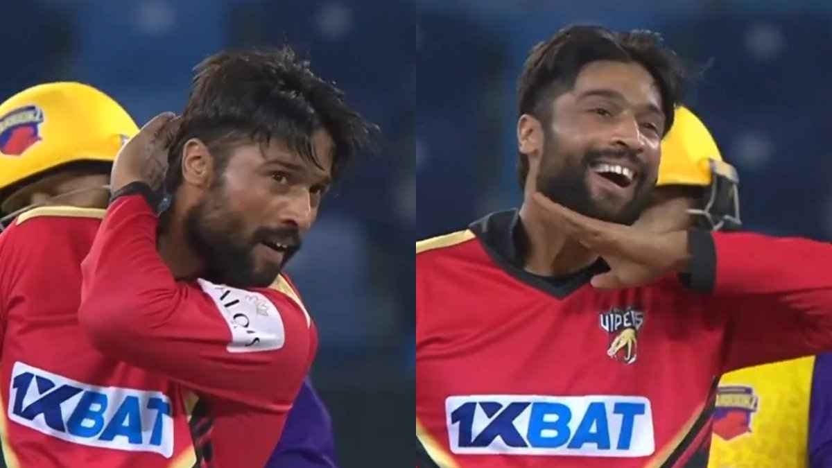 विकेट लेने के बाद पाक खिलाड़ी ने 'पुष्पा' स्टाइल में मनाया जश्न, जमकर वायरल हो रहा VIDEO