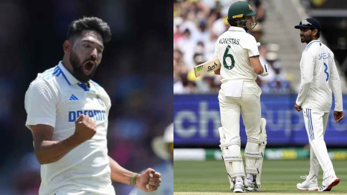 IND vs AUS: बुमराह से पंगा लेने वाले 'बदतमीज' कोंस्टास का बन गया मुंह, DSP सिराज ने निकाली हेकड़ी