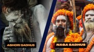 Naga Sadhus and Aghori Sadhus