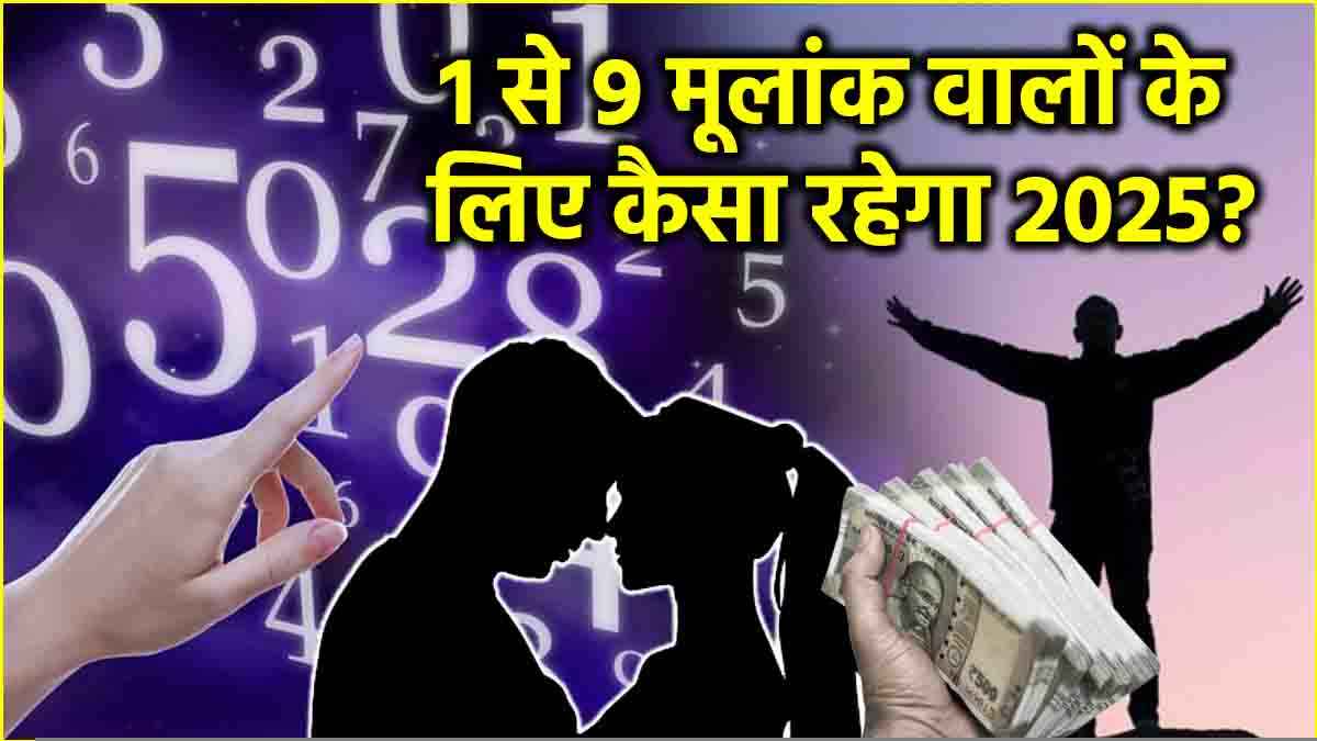 Numerology 2025 predictions by date of birth Ank Jyotish