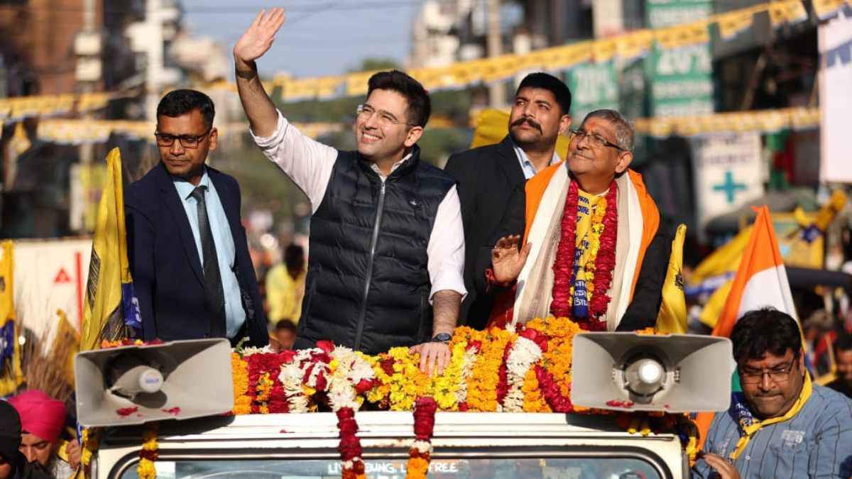 APP सांसद राघव चड्ढा का भव्य रोड शो; बोले- रोजगार सरकार की पहली प्राथमिकता