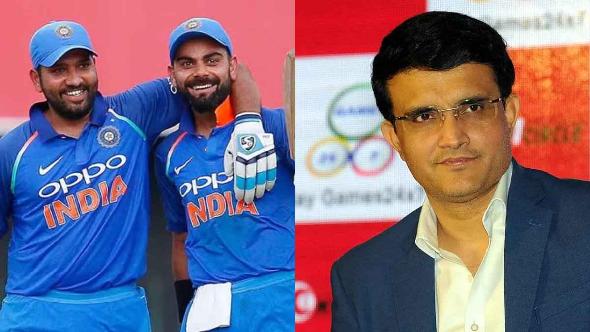 Rohit Virat Sourav Ganguly