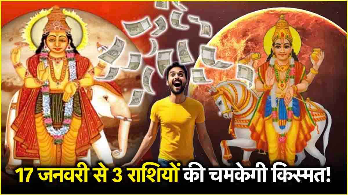 Shukra Gochar 2025: सकट चौथ से 3 राशियों की लगेगी बंपर लॉटरी, शुक्र ग्रह करेंगे गुरु बृहस्पति के नक्षत्र में प्रवेश