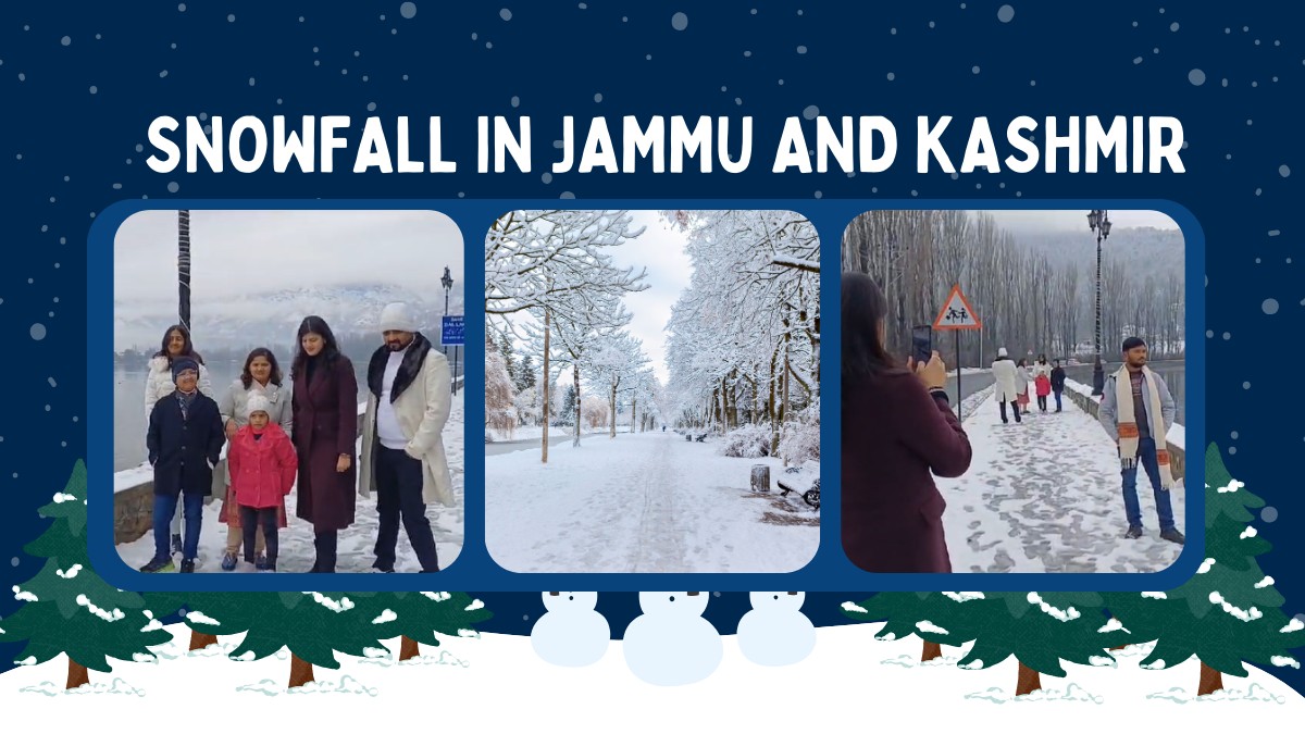 Snowfall in Jammu and Kashmir-1