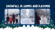 Snowfall in Jammu and Kashmir