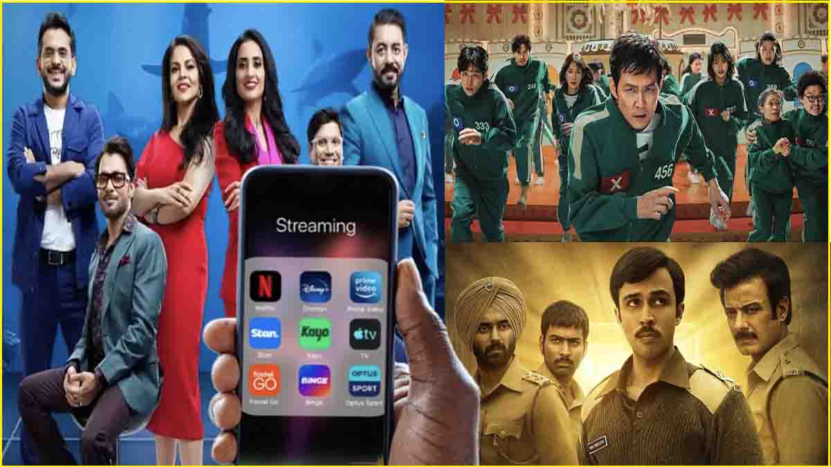 most watched web series 2025 netflix prime video hotstar squid game 2 shark tank india 3