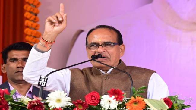 Union Minister Shivraj Chauhan in Chhattisgarh Union Minister Shivraj Chauhan in Chhattisgarh