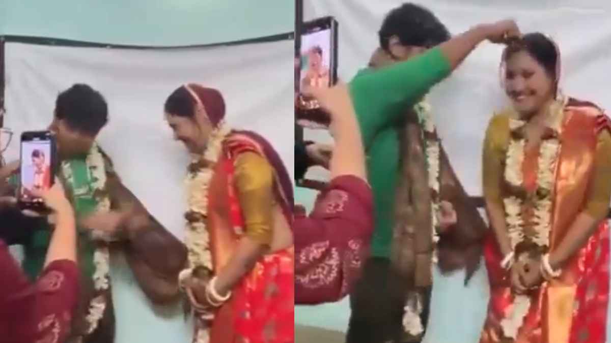 क्लास में टीचर-छात्र की शादी का वीडियो वायरल, गरमाया मामला तो मैडम ने दी सफाई