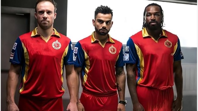 Virat Kohli AB de viilers Chris Gayle