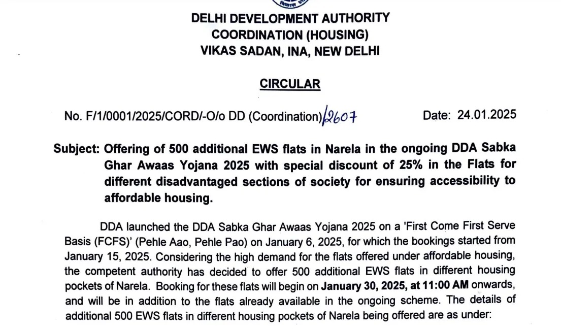 DDA Flats Scheme 2025