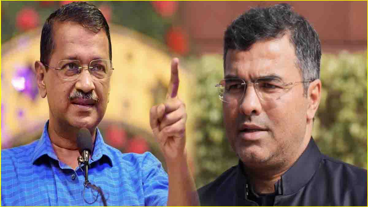 Arvind Kejriwal and Pravesh Verma