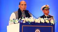 Defence Minister Rajnath Singh Concern New Threats in Sea