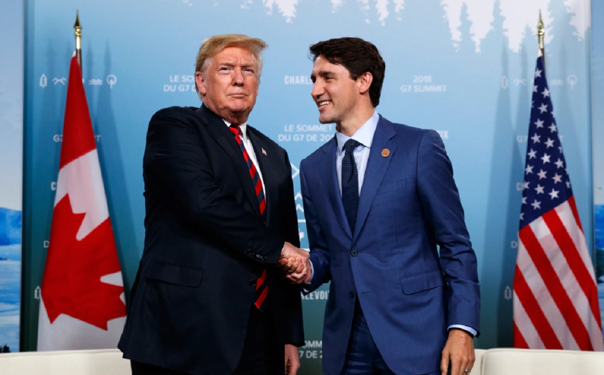 Donald Trump, Justin Trudeau