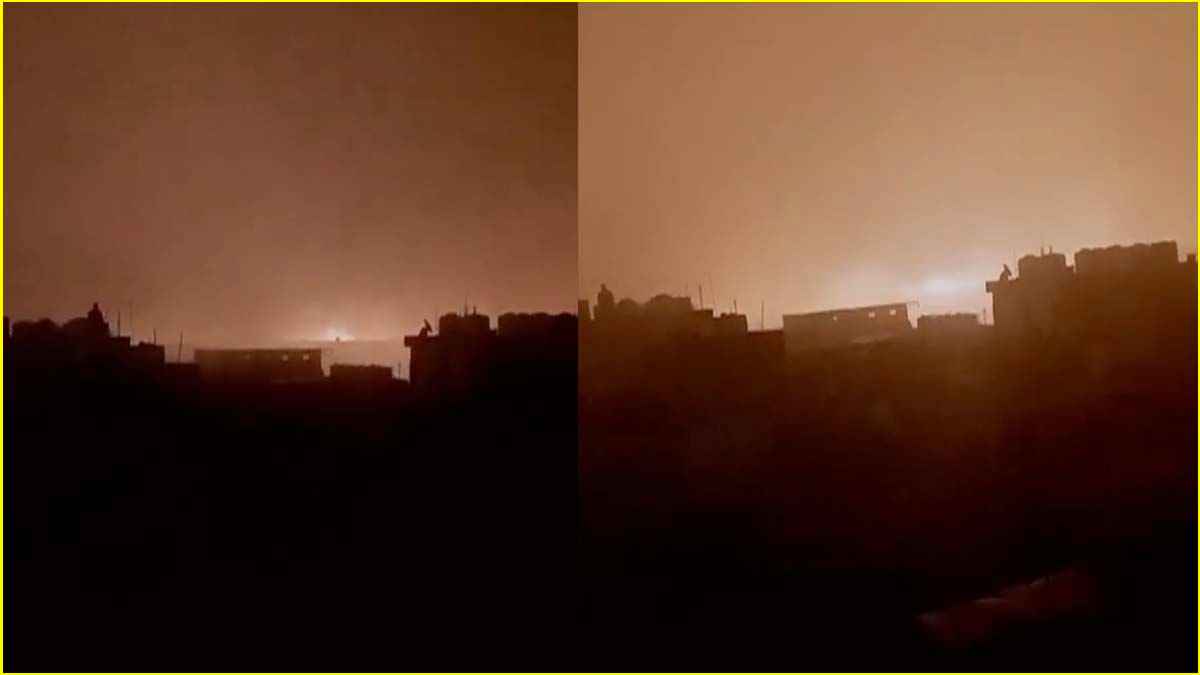 Ghaziabad Cylinder Blast: गैस सिलेंडर से भरे ट्रक में आग, रुक-रुककर फट रहे सिलेंडर