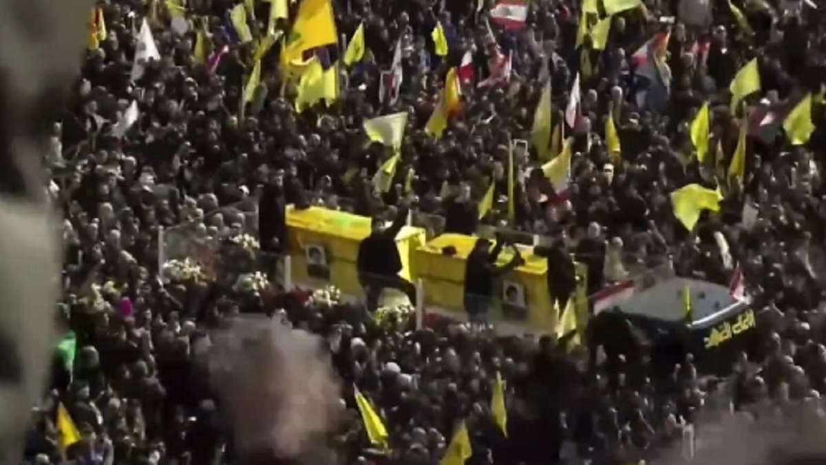 Hezbollah leader Hassan Nasrallah funeral