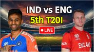 IND vs ENG 5th T20I Live