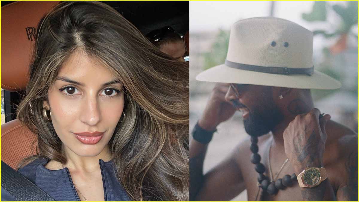 hardik pandya and jasmin walia vacation photos viral netizens react their post