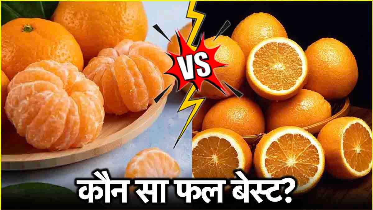 Kinnow Vs Orange: विटामिन-सी के लिए कौन सा फल खाना ज्यादा सही? जानें फायदे