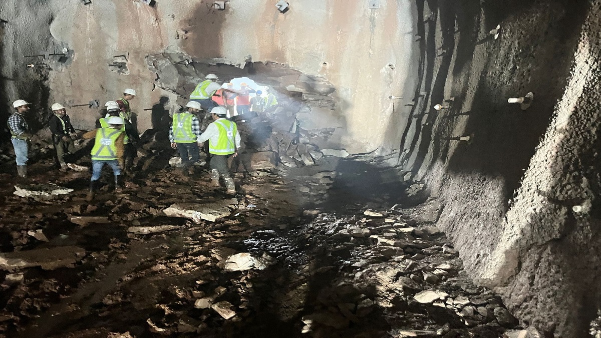 Kota Mukandara Tiger Reserve Tunnel Excavation