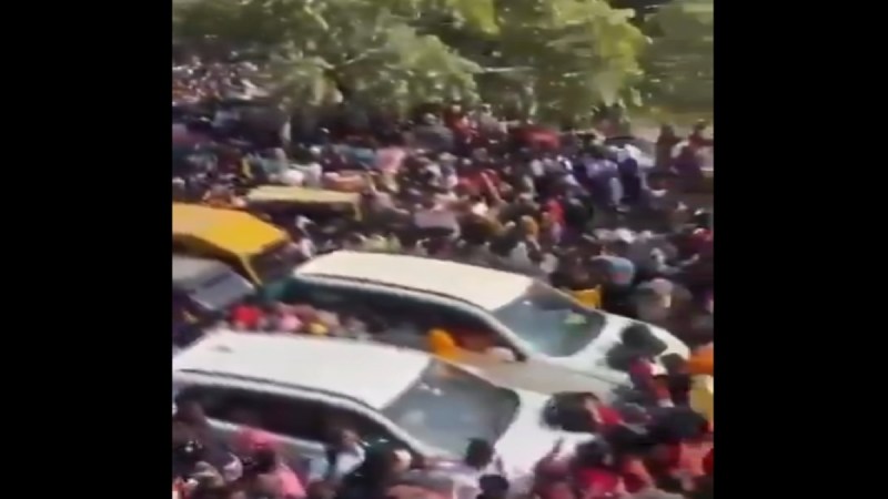 Maha Kumbh Traffic jam