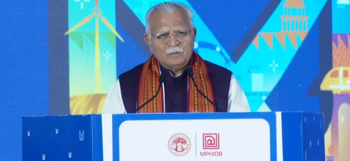 Manohar lal khattar in GIS