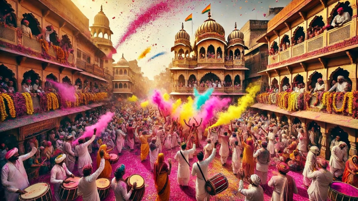 Mathura-Vrindavan Holi