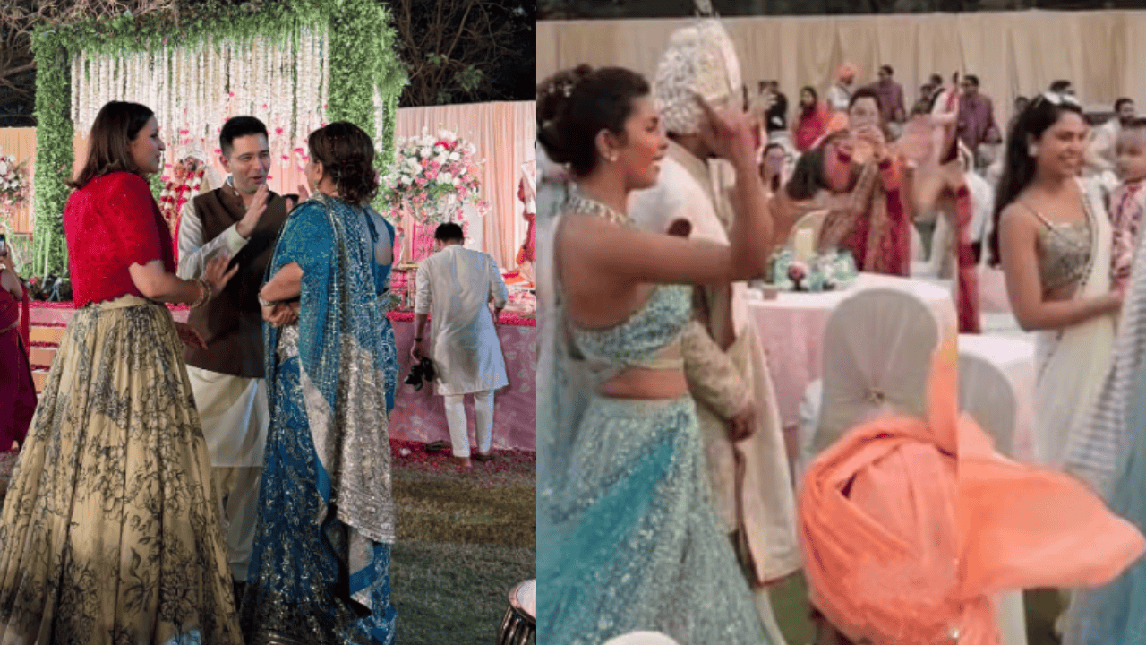 Parineeti ने भाई की शादी में Priyanka Chopra से बनाई दूरी? शेयर की तस्वीरों में बहन के साथ नहीं दिखीं एक्ट्रेस