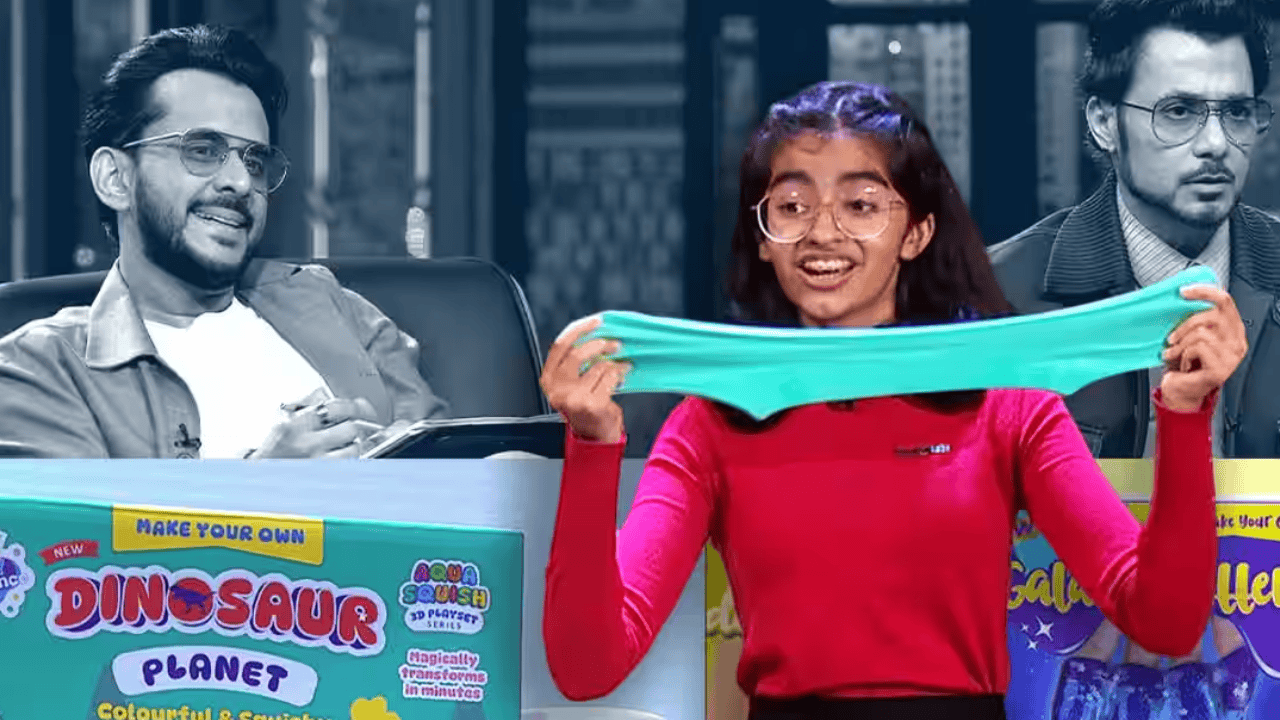 Shark Tank India 4: 14 साल की बच्ची ने चंद सेकंड में की 66 लाख की डील, शार्क्स भी हैरान
