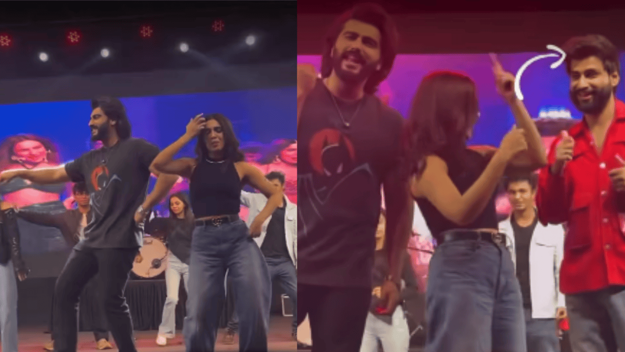 Bhumi Pednekar ने स्टेज पर कॉमेडियन के साथ की ऐसी हरकत, Mere Husband Ki Biwi के रिलीज से पहले हुईं ट्रोल