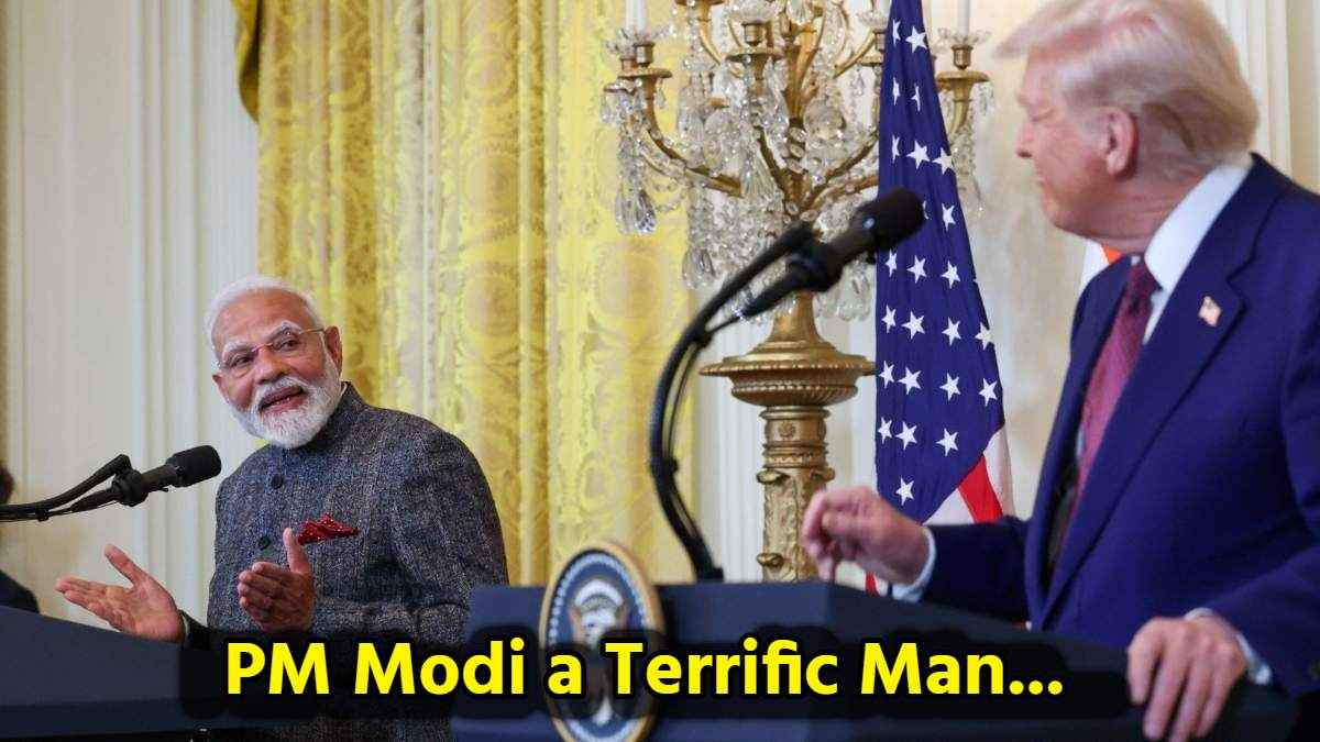 PM Modi With Donald trump